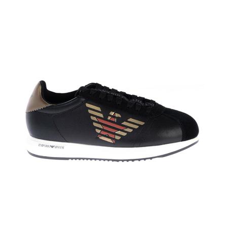 Emporio Armani, sneakers Zwart, Heren, Maat:41 EU
