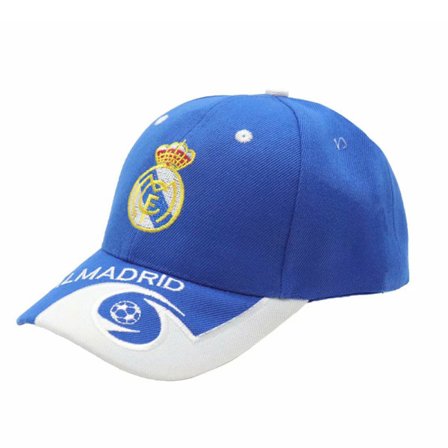 Gos- Sun hats, casual shade, sun protection, outdoor baseball caps, fans, football fans Blue Real Madrid