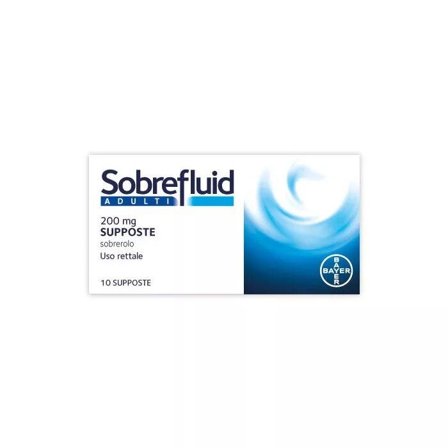 Sobrefluid Adulti 10 Supposte 200mg