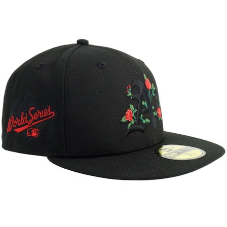 New Era - Negro fitted Gorra - Hatstore Exclusive x Los Angeles Dodgers 59FIFTY World Series Black Fitted @ Hatstore