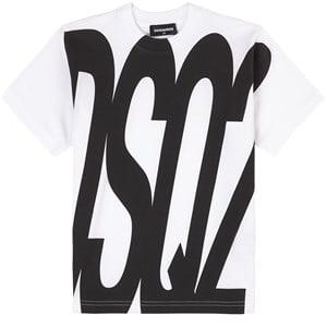 Kids - Dsquared2 White Logo T-Shirt 8 Years - Tops - 8 years - White - Junge