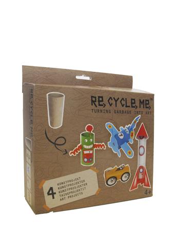 Recycleme, Toiletrol 1 Toys Creativity Drawing & Crafts Craft Craft Sets Multi/mønstret Micki Leksaker