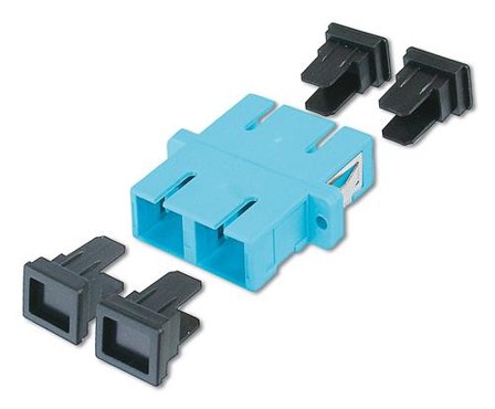 Digitus FO Coupler, Duplex, SC to SC, MM OM3, Aqua