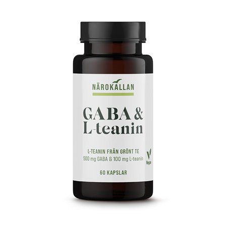 Närokällan GABA + L-teanin 60 kapslar