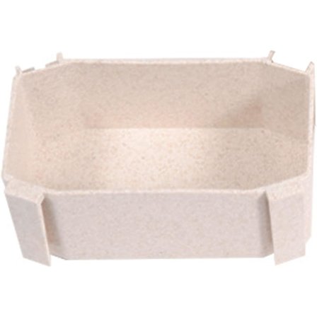 Storage Box Corner Buckle Stor Kapacitet PP Uppdelad Smyckeskrin