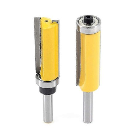 8 mm skaftfres, ekstra lange kuttere, kopifres med øvre lager + kopifres med nedre lager - Yvan