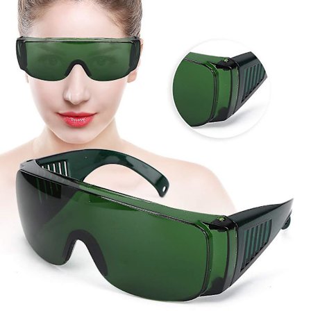 Bølgelængde Laser Sikkerhedsbriller, Hår Fjernelse Sikkerhedsbriller, Laser Sikkerhedsbriller Til Kosmetologi Operatører, Briller Industrielle 