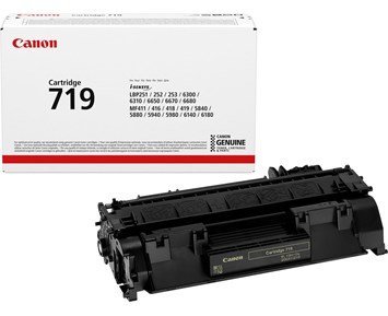 Canon CRG 719 BK - Laser tonerkassett: Canon CRG 719 Svart