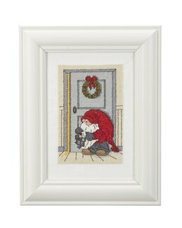 Broderi Nissen till nyckelskåp