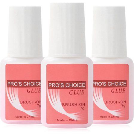 Neglelim, 3 stk. 7 ml Neglelim Ekstra Stærk, Stærk Neglelim, Ekstra Stærk Neglelim, Gel Neglelim, til Påføring af Kunstige Neglespidser Manicure