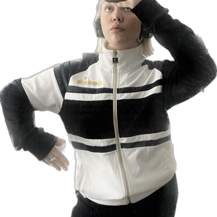 Zip sweater adidasliknande