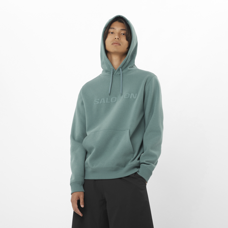 Salomon - Midlayers Salomon Hoodie M - North Atlantic