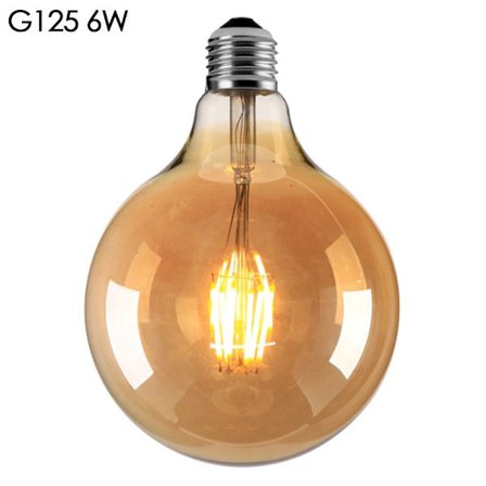Vintage Retro Bulb Filament G125 6W G125 6W