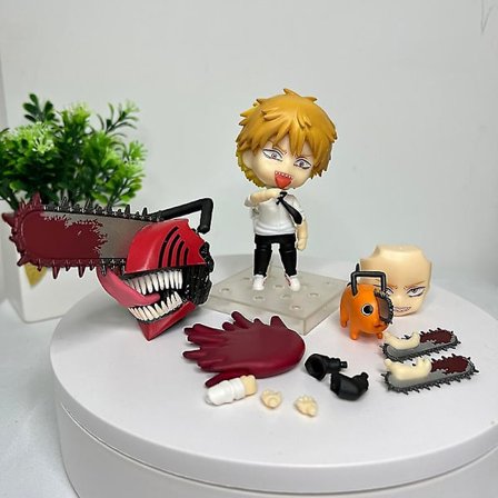 29cm Motorsåg Man Denji Anime Figur Denji/ power Action Figur 1560 Motorsåg Man Denji Figurine Vuxen Samlarobjekt Modell Doll Toy C