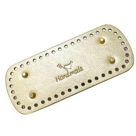 DIY Hæklet Taskebund Guld