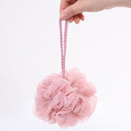 Badesvampe, bruseluffa til kropspeeling, pink