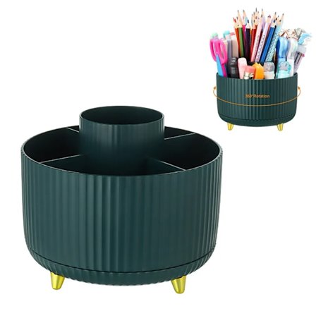 360° Drejeskive Organizer Rotisserie Krydderistativ Rotisserie Køleskabsarrangør, til Køkken Spisekammer Skab Garderobe