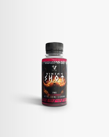 24 x PWO-shot - 100 ml - Wild Berries - Viking Power Viking Shot - Pre-Workout