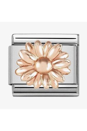 RELIEF SYMBOLS 9k rose gold Daisy