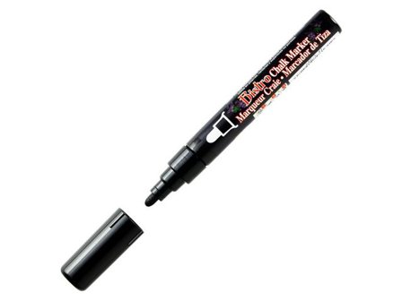 Marvy Marker Chalkmarker 480 svart - Lyreco - Kontorsmaterial - Pennor - Märkpennor - Rund spets