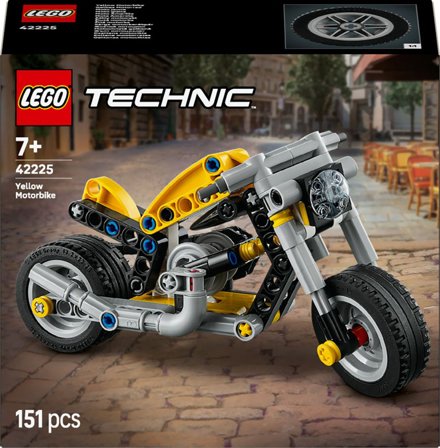 LEGO-Technic Gul motorsykkel 42225-LEGO Technic Gul motorsykkel 42225-LEGO-LEGO