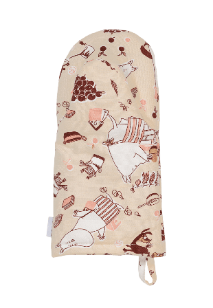 Arabia Mumin grytvante 15x34cm Hemmaglädje Kökstextil Flerfärgad 15 x34 cm