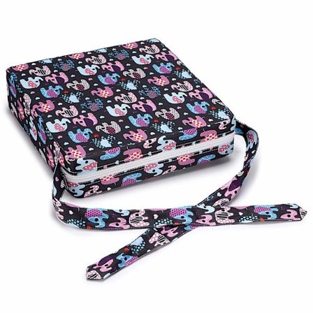 Baby Toddler Barnstol Barnstol Avtagbar Justerbar Tvättbar Booster Seat (Elefant)