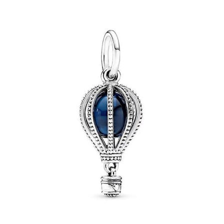 Charms 925 Originale Glas Zircon Hjerte Vedhæng Perler Passer Armbånd Halskæde Til Kvinder Charm Sølv 925 Luksus DIY Smykkegave