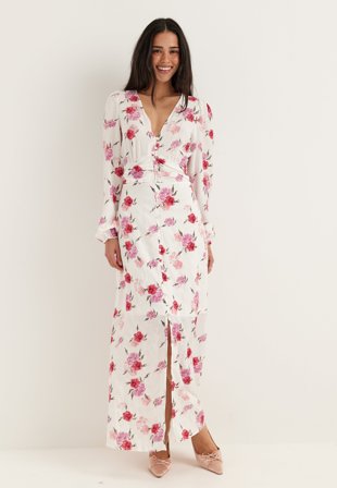 VERO MODA - Vmlisa Ls V-neck Long Dress