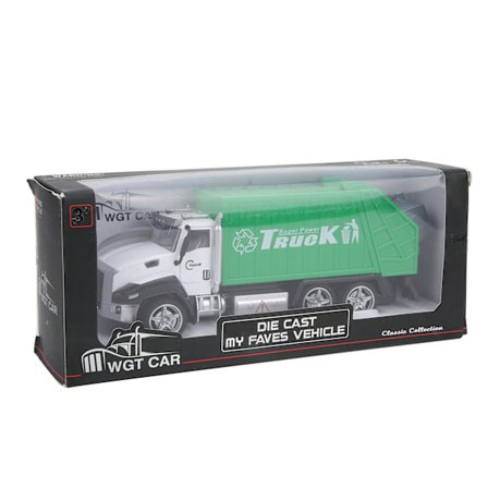 American Sanitation Sopbil Legering Dra Tillbaka Leksaksfordon Gåva till Barn