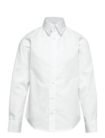 Jjjoe Shirt Ls Plain Jnr White Jack & J S