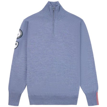 Amundsen Peak Half Zip Denim Blue