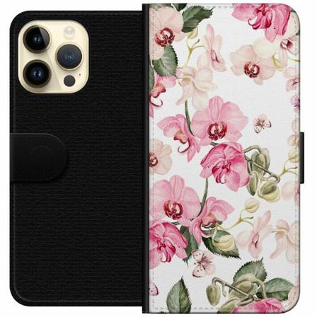 Apple Iphone 14 Pro Max Plånboksfodral Blommor