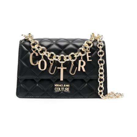 Versace Jeans Couture, Cross Body Bags Czarny, Kobieta, Rozmiar: ONE Size