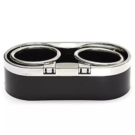 Universal Flaskeholder Stand Krusbeslag Bilopbevaring Organizer Dobbelt Kopholder - Drikkevareholdere