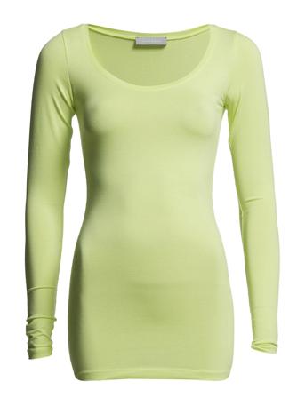Sik Solid 265 Langærmet T-shirt Grøn Samsøe Samsøe