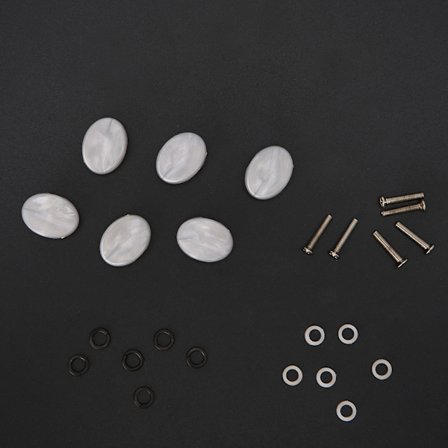 6 stk. Stemmeskruer Maskinhoveder Knapper til Træ Elektrisk Klassisk Guitar Dele