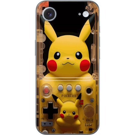 Yhteensopiva Puhelinkuori Apple Apple iPhone 17 Air Keltainen peli-inspiroima hahmo, jossa on retro-konsolin muotoilu, ikoninen muotoilu nostalgiatekn