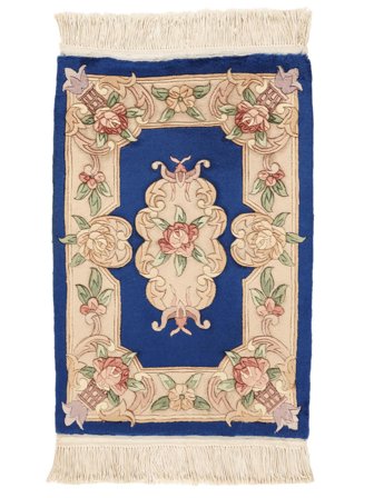 60X90 Tappeto Cinesi 90 Line Orientale Marrone/Beige (Lana, Cina) Carpetvista