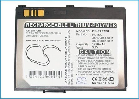 Batteri for SmartPhone, Mobil for T-Mobile MDA IV, MDA Pro