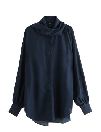 Blouse Frida Navy Lindex