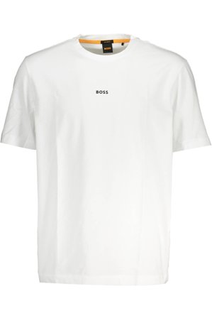 Hugo Boss T-shirt Maniche Corte Uomo Bianco