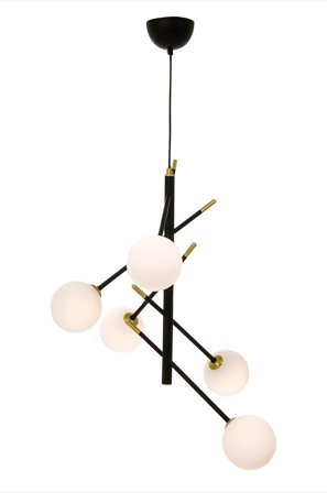 Aneta Lighting - Loftlampe Akrobat - Sort - Loftpendler - Fra Homeroom