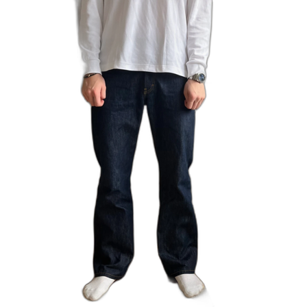 Raw denim jeans från Jeanerica