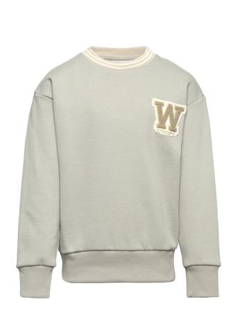 Shubham Crew Sweat Hoodie Blå Grunt