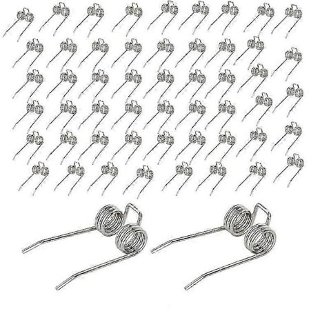 54 stk. Erstatningsfjærer for mosefjerner, kompatible med Greenworks 29272 27022 2500600G stålscarifierdeler