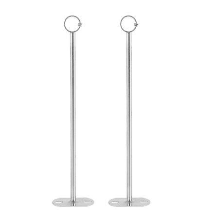 Takmontert Brakett, Rørbrakett, 32 mm Dia, Stanghevarstøtteholder Rørflens Sokkel 2 stk (350