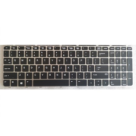 Kannettava tietokoneen näppäimistö taustavalaistuksella US English -näppäimistö HP Elitebook 755 G3 850 G3 850 G4