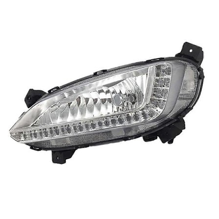 Venstre LED DRL tåkelys for bil til Hyundai Santa Fe IX45 2013-2017 automatisk kjørelys dagtid kjørelys støtfangerlampe