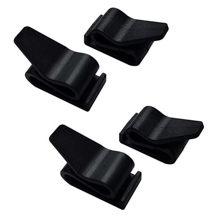 2 stk. Maskeholder til hjelme, maskeclips til eller mundbeskytterholder som en clips til hjelm eller krog til at fastgøre masker til hjelmen